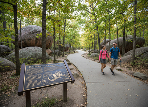 Elephant Rocks State Park Trail